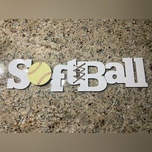 Softball Sign
